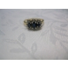 Image 2 : 14KT SAPPHIRE RING, SZ 8 1/4