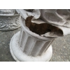 Image 5 : 2 GARDEN PIECES - FOUNTAIN/BIRD BATH W/ELECTRIC PUMP & A DECORATIVE FIGURINE (DAMAGED)