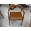 Image 1 : WOOD FRAMED UPHOLSTERED DINING CHAIR