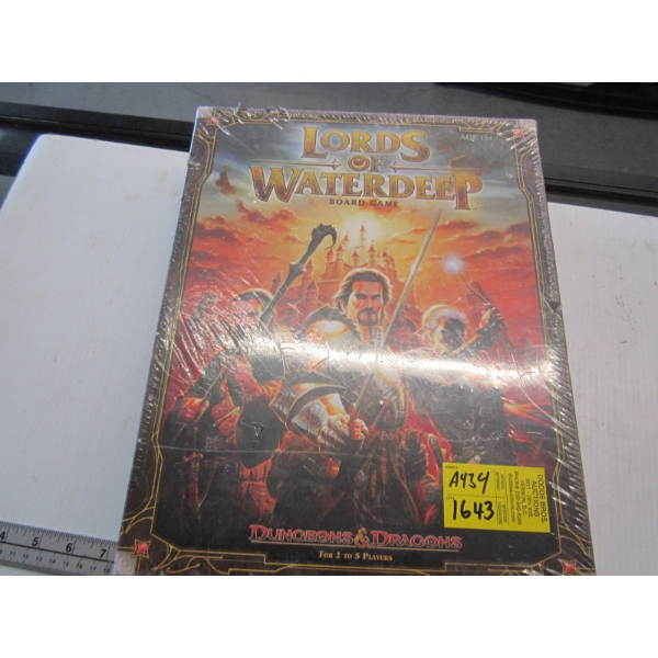 DUNGEONS & DRAGONS LORDS OF WATER BOARD GAME