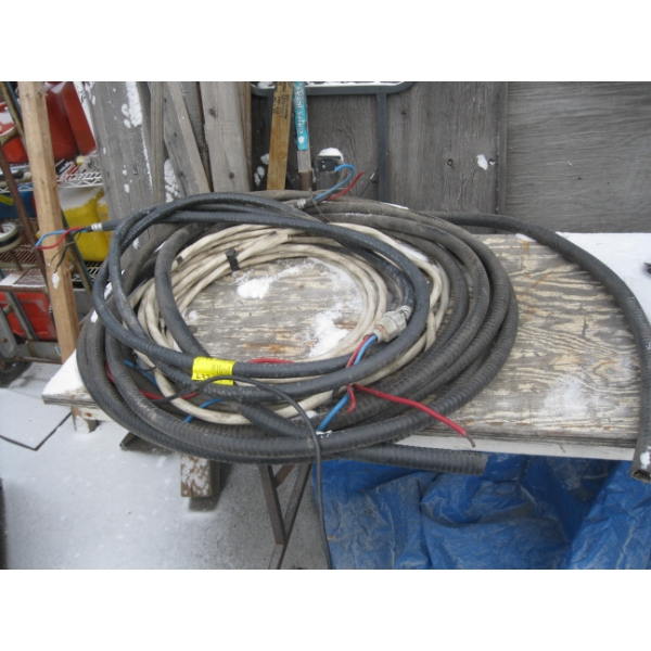 LG. LOT OF ASST. TECH CABLE, WIRING, ETC.
