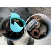 Image 2 : 2 BUCKETS OF ASST. GEARS, PULLEYS, ETC.