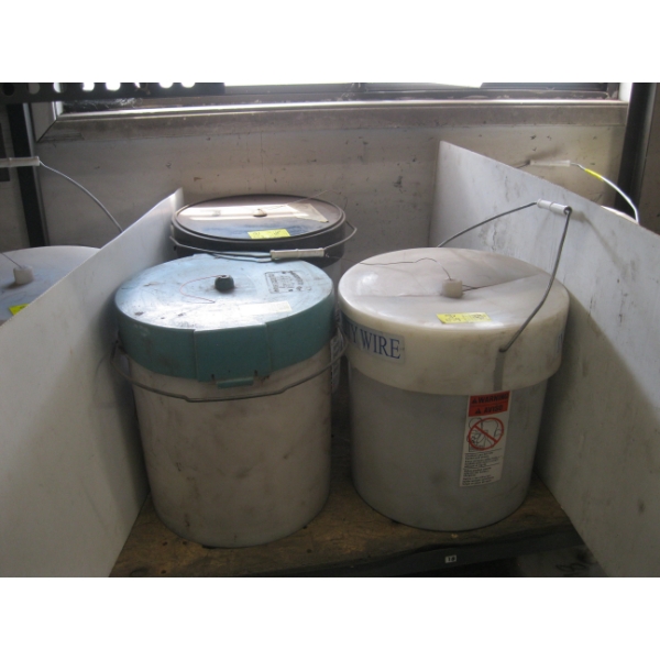 3 BUCKETS OF INVERTER DUTY WIRE, COPPER, #20 30LBS, #20 39LBS, #20 59LBS