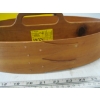 Image 2 : HAND CRAFTED SIGNED HANDLED TRAY BY ARBEE