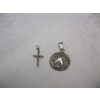 Image 3 : 2 STERLING SILVER (.925) PENDANTS, TOTAL 6.5G