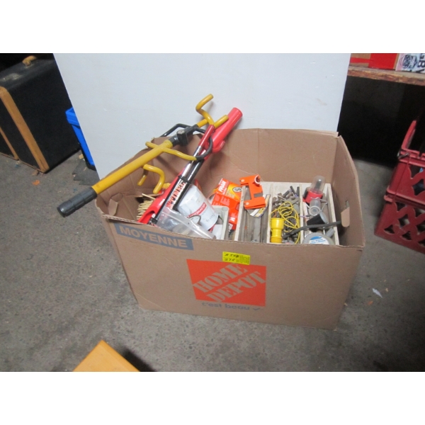 MISC. TOOLS, STEERING WHEEL LOCK, ETC.