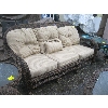 Image 1 : PATIO SOFA, WICKER LIKE