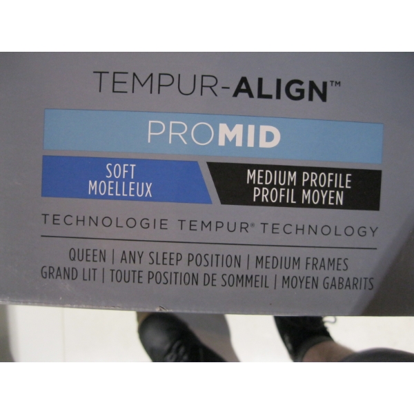 TEMPUR-ALIGN QUEEN SIZE PILLOW