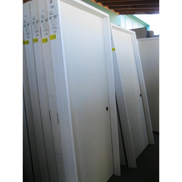 36" X 80" LEFT HAND INTERIOR DOOR W/FRAME