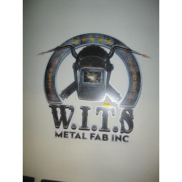 WITS METAL SIGN