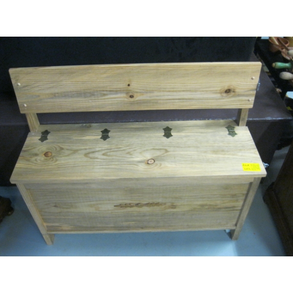 NARROW FLIP SEAT HALLWAY BENCH