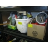 Image 1 : 3 CONTAINERS OF MISC. SCREWS, CLEANERS, SANDPAPER, ETC.