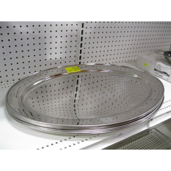 STAINLESS STEEL 24" PLATTER