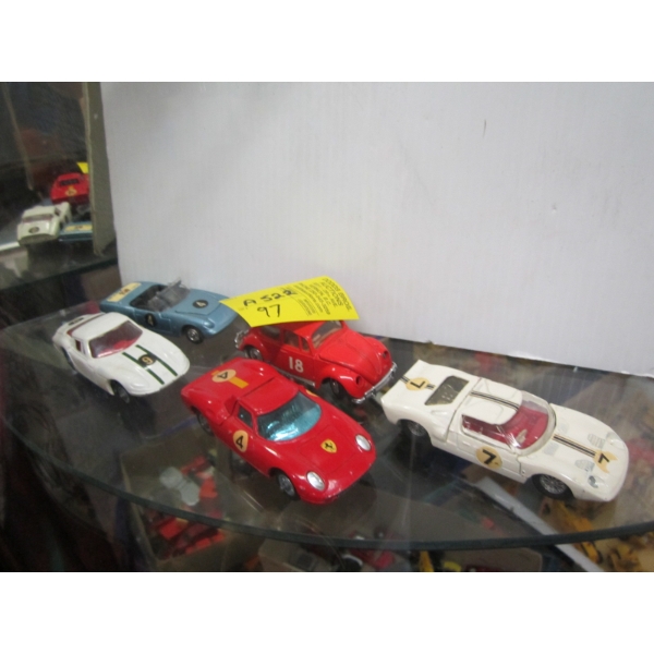 5 COLLECTOR CARS - MOSTLY CORGI, 1 DINKY