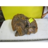 Image 2 : 2 BURL BOOKENDS & A WALL MOUNT SHIP WHEEL