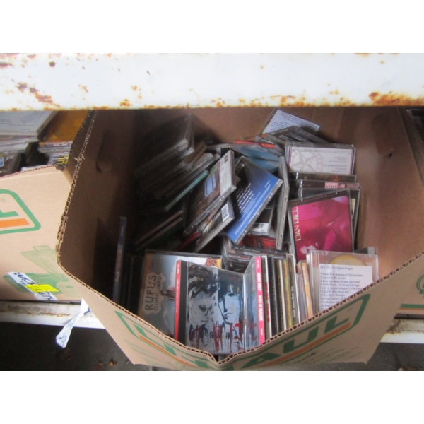 LG. BOX OF CDs