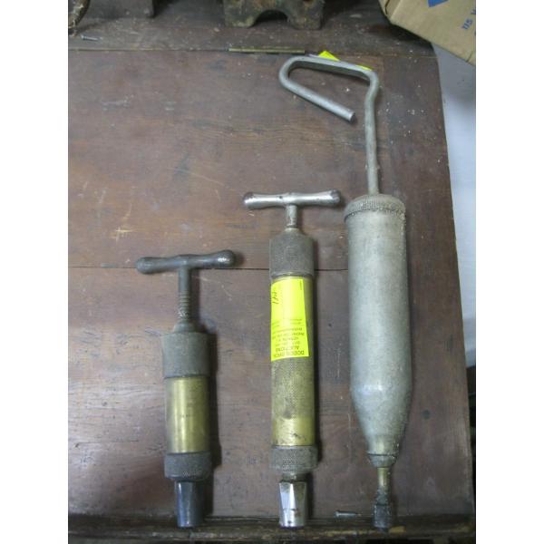 3 GREASE GUNS
