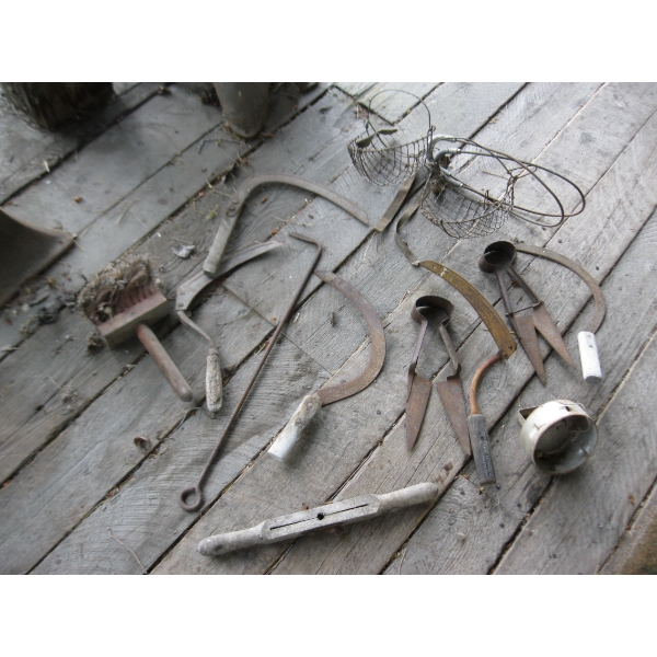 MISC. MOUTH COVERS, HANDLES, SHEARS, ETC.