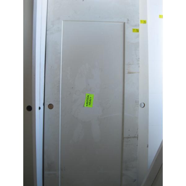 36" X 80" INTERIOR DOOR - SOME DAMAGE - NO FRAME