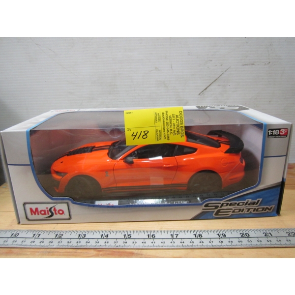 2020 MUSTANG SHELBY GT500 DIECAST CAR
