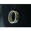 Image 3 : MEN'S 14KT GOLD & WHITE GOLD RING, 11.5G, SZ 13
