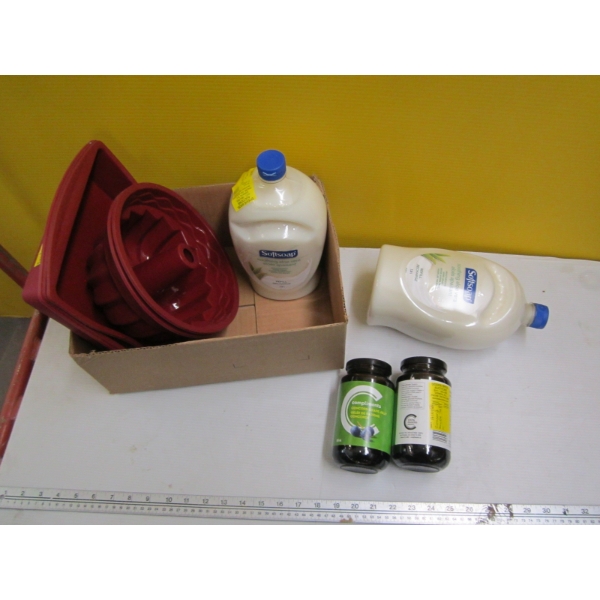 ASST. SILICONE BAKEWARE, HAND SOAP & JAM