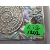 Image 3 : ABALONE SHELL AZTEC CALENDAR MYAN BELT BUCKLE