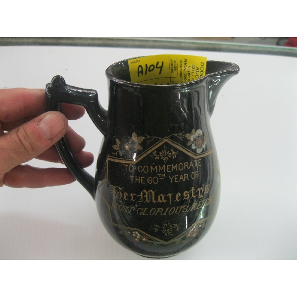 60TH YEAR COMMEMORATIVE QUEEN VICTORIA JUG