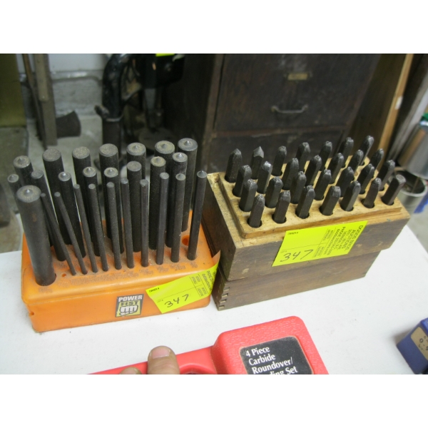 TRANSFER PUNCH SET & A LETTER PUNCH SET
