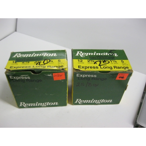 REMINGTON 12GA EXPRESS LONG RANGE|1X25, 1X24 PLASTIC SHOTSHELLS