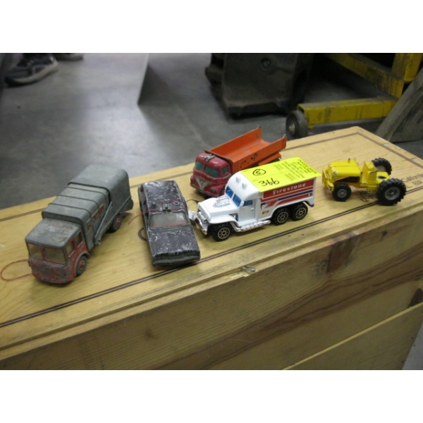 5 ASST. VEHICLES - MATCHBOX