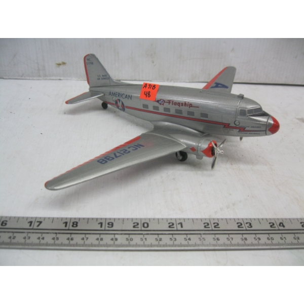 AMERICAN FLAGSHIP METAL AIRPLANE