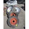 Image 1 : 2 TRACTOR TIRES & 2 TRAILER TIRES