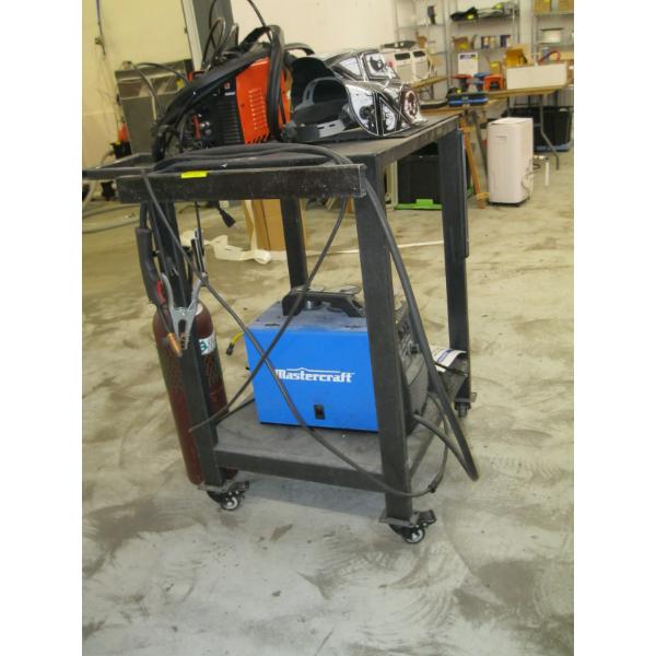 METAL ROLLING WELDING CART 