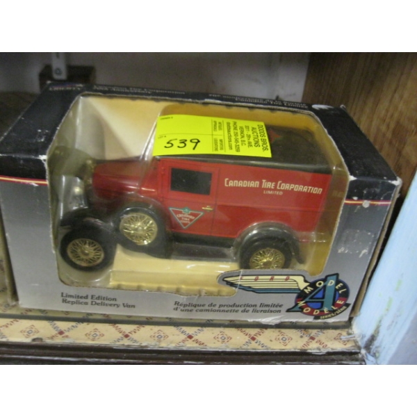CANADIAN TIRE DIECAST DELIVERY VAN