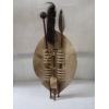 Image 2 : DECORATIVE AFRICAN DISPLAY SHIELD, SPEAR, ETC.