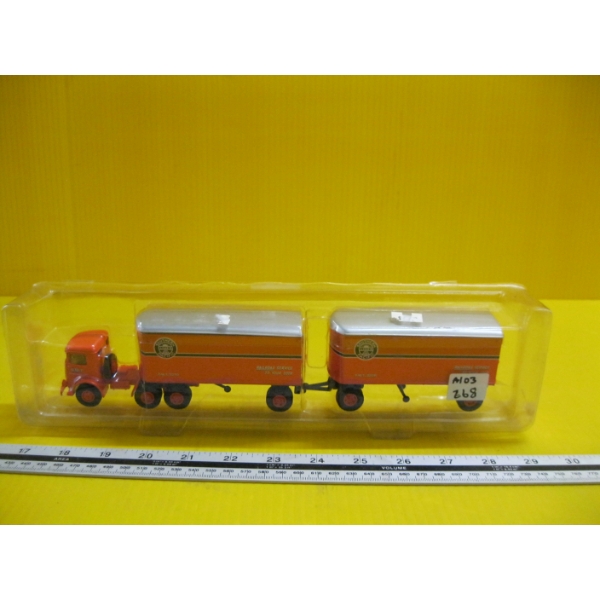 SOUTHERN LINES PACIFIC RAILROAD SERVICE TRUCK W/2 TRAILERS