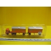 Image 1 : SOUTHERN LINES PACIFIC RAILROAD SERVICE TRUCK W/2 TRAILERS