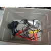 Image 3 : PLASTIC BIN W/MISC. SAWZALL, HEAT GUN, CORDLESS TOOLS BUT NO BATTERY, SHARK VAC, ETC.