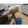 Image 1 : LG. LOT MISC. KEURIG MACHINE, COFFEE MUGS, KETTLE, ETC.