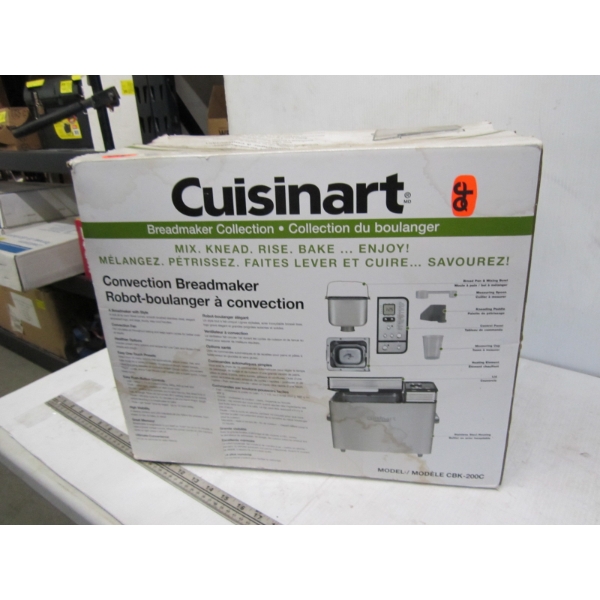 CUISINART BREAD MAKER IN BOX