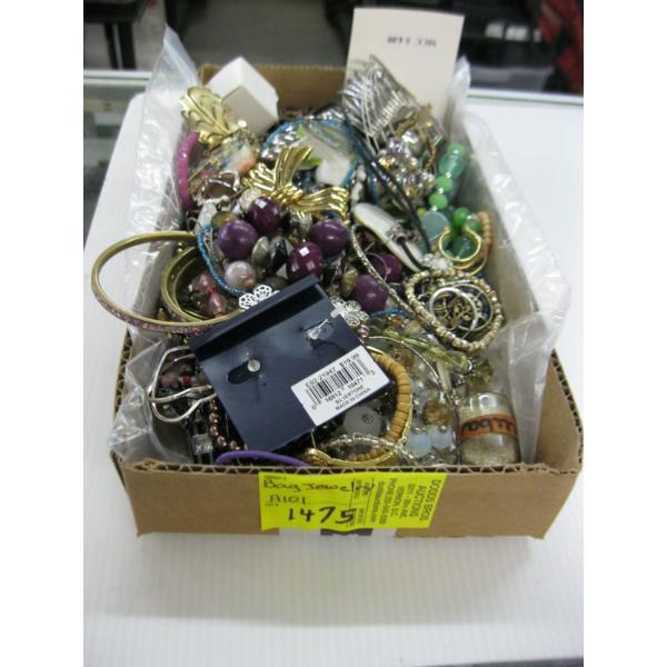 FLAT OF COSTUME JEWELLERY