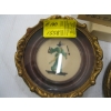Image 6 : 2 SMALL ROUND NEEDLEPOINT PICTURES & 3 ASIAN COLLECTOR PLATES