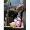 Image 3 : 4 BOXES OF MISC. TOYS, STUFFED ANIMALS, VINTAGE FISH PRICE, ETC.