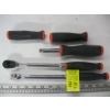 Image 1 : SNAP ON RATCHET, BREAKER BAR, BIT ADAPTER & 2 HANDLES