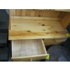 Image 5 : PINE GLASS DOOR CABINET W/LOWER STORAGE & DRAWERS