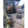 Image 1 : BIN OF MISC. AIR HOSE, EXTENSION CORDS, ETC.