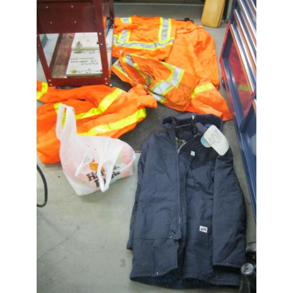 ASST. JACKETS, TARPS, EXTENSION CORDS, ETC.