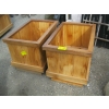 Image 2 : 2 WOODEN PLANTER BOXES