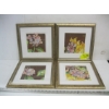 Image 1 : SET OF 4 ORIGINAL PAINTINGS